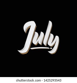 July is the seventh month of the year (between June and August) in the Julian and Gregorian Calendars and the fourth of seven months to have a length of 31 days. 