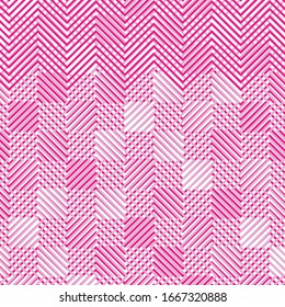 Jumble lines geometric pattern. Random interlace, cluttered grid, mesh. Wavy, zig-zag, criss-cross, curvy lines. Abstract geometrical texture / background in square format. 