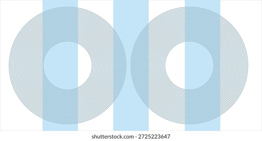 Jumbo Polka Dot, Gingham y patrones de rayas diagonales en azul marino, blanco y plata.	
