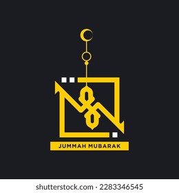 Jummah mubarak blessed happy friday arabic calligraphy Happy Jummma