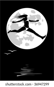 Jump! All layers are grouped. Other conceptual images you can see in my portfolio.