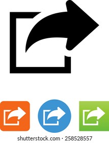 Jump arrow icon