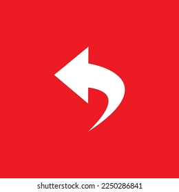 Jump arrow icon, graphic resource template, vector illustration.