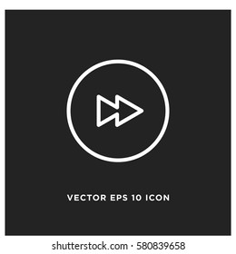Jump music vector icon