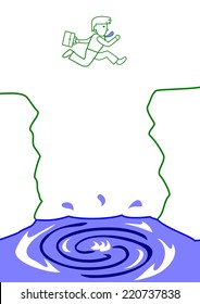 jump over the risk