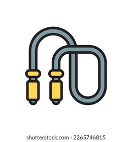 Jump Rope Icon Vector Illustrator