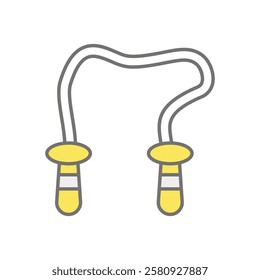 Jump Rope icon vector stock illustration