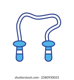 Jump Rope icon vector stock illustration