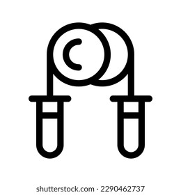 Jump Rope Icon Vector Symbol Design Illustration