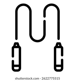Jump Rope icon, for web, app, infographic, etc