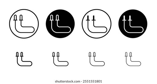 Jump rope icon web design in vector