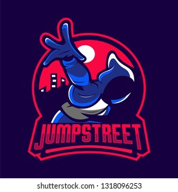 Jump Street Logo Mascot Esports Awesome