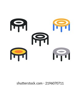 Jump Trampoline Sport Icon Pack