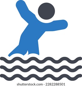 jump Vector illustration on a transparent background. Premium quality symmbols. Glyphs vector icons for concept and graphic design. 
