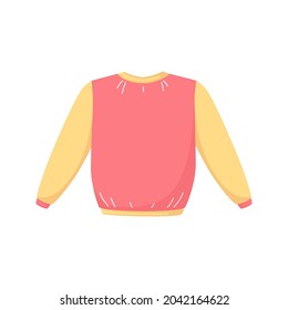 Jumper Sweater Vector Illustration Isolated Background Stock Vector ...