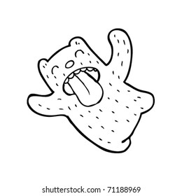 jumping bear cartoon