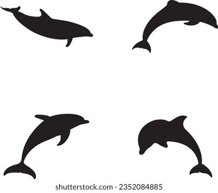 Jumping Dolphin Svg, Dolphin svg