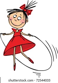 Jumping Girl