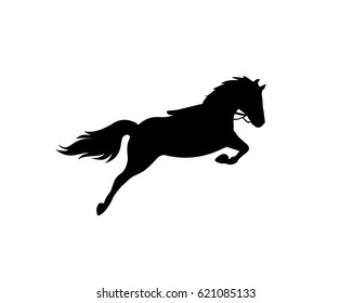 Jumping Horse Silhouette