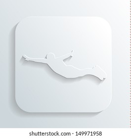 jumping person