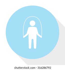 jumping rope icon