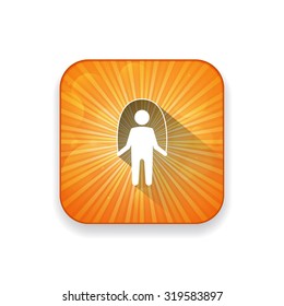 jumping rope icon