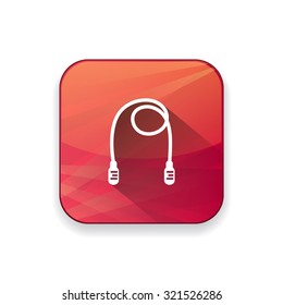 jumping rope   icon