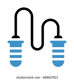 Jumping rope icon