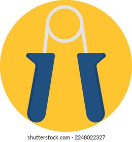 Jumping Rope icon, skipping rope flat icon, rope vector icon
