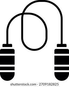 Saltar la cuerda Nuevo Vector de diseño de iconos creativos