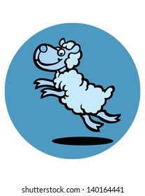 Jumping Sheep