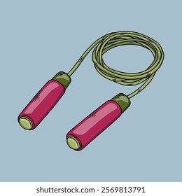 Jumping or Skipping Rope Exercise