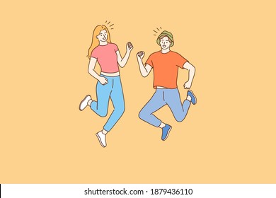 3,357 Girl happy jumping picture Images, Stock Photos & Vectors ...