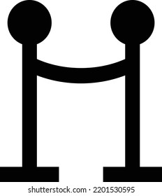 Jumping Vector illustration on a transparent background.Premium quality symbols.Glyphs vector icon for concept and graphic design.