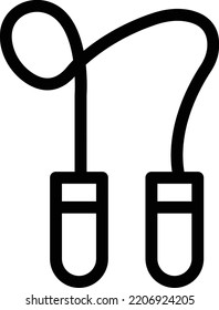 salto de ilustración Vector en un fondo transparente. Símbolos de calidad superior. Iconos vectoriales de línea delgada para el diseño de conceptos y gráficos.