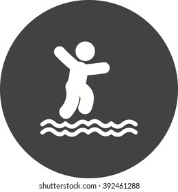 Jumping in Water