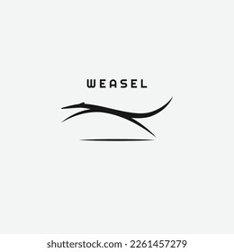 The jumping weasel pictorial logo is unique and distinctive.
Perfect for company logos, products, packaging, community, forestry logos, zoo logos, animal lovers, icons, signs, etc.