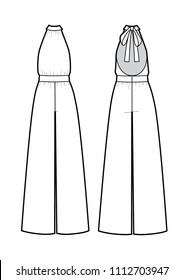 jumpsuit  sketch