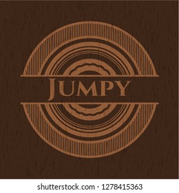Jumpy wood signboards