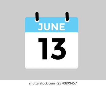 June 13 - Calendar Icon
