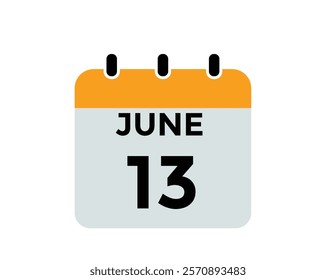 June 13 - Calendar Icon
