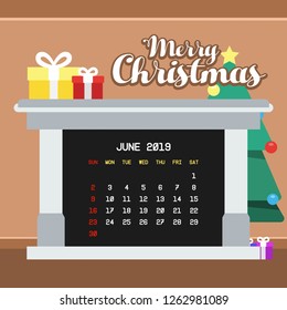 June 2019 Calendar Template