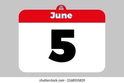 Juni, 5. Weißer und roter Kalender.