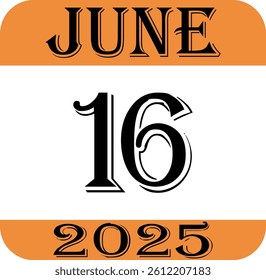 June calendar 2025 icon.Calendar Event schedule date.calendar date icon on white background.Agenda plan, june month schedule calendar and Time planner.Meeting appointment time.