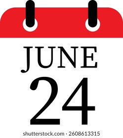 June calendar icon.Calendar Event schedule date. Meeting appointment time. Agenda plan, May month schedule calendar and Time planner.calendar date icon on white background.