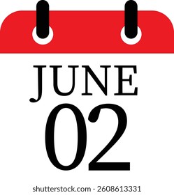 June calendar icon.Calendar Event schedule date. Meeting appointment time. Agenda plan, May month schedule calendar and Time planner.calendar date icon on white background.