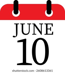 June calendar icon.Calendar Event schedule date. Meeting appointment time. Agenda plan, May month schedule calendar and Time planner.calendar date icon on white background.