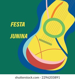 June Festival, festa junina, Brazil, guitar, holiday, flat