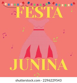 June festival, festa junina, festa de Sant Joao, Saint John's festival, Brazil, holiday, flat