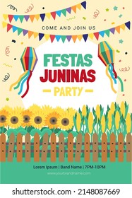 Juni Festivals Vektorgrafik Kollektion.